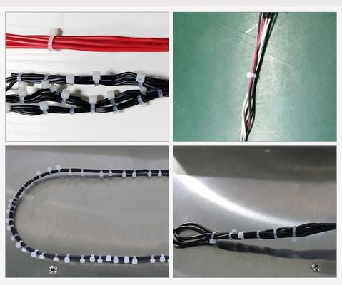 Self Locking Nylon Cable Ties Machine 60mm Sampai 120mm Panjang Tie