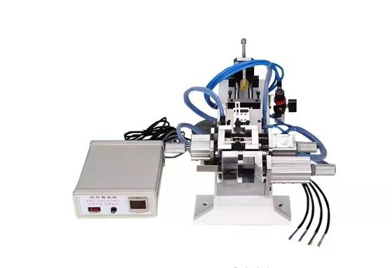 AC220V 100mm Stroke Pneumatic Stripping Machine Untuk Pembuatan Kabel Listrik