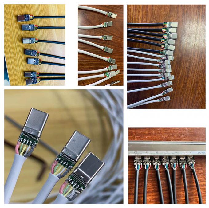Multi Core Cable USB 4.0 Connector Soldering Machine Otomatis 2