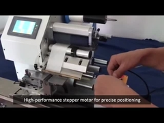 Kabel Wire OD 4-10mm Otomatis Desktop Kabel Label Label Lipat Mesin