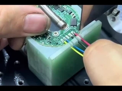 Desain anti statis Mesin Soldering Semi Otomatis Bulat Kepala Penerbangan Data Line USB Soldering