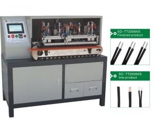 Perangkat Pengupasan Kawat SPT, Mesin Pemutar Kabel Kaleng Dan Pemotongan