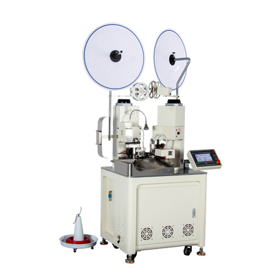 CX-801 Double Side Terminal Wire Stripping Dan Crimping Machine Sepenuhnya Otomatis
