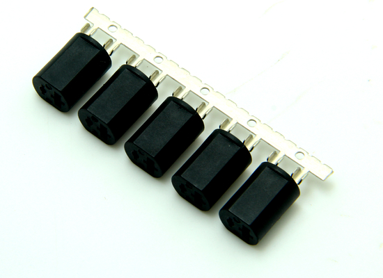 5.5*2.5 Tuning Fork dengan Ring Karet, DC Plug Crimping, Weld-Free DC Plug
