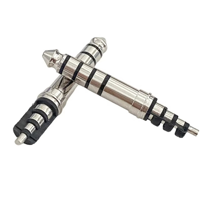 Nickel Plated Plug Headphone Plug 4.4mm 5 Pole 33L Male Audio Connector