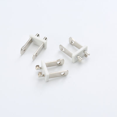 NEMA 1-15 Polarized 1.5*29mm Male Plug Insert 2 Pin Untuk Kabel Listrik
