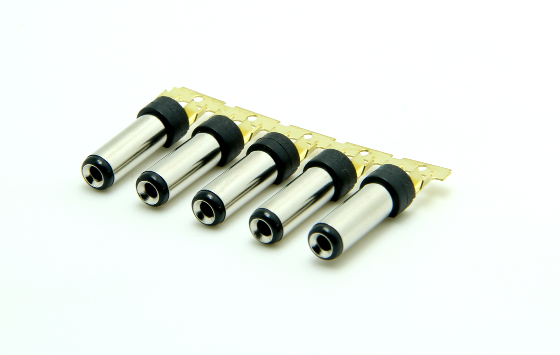 Barel Crimping Type 10A 12V 5.5 * 2.5 mm Wire 18 AWG - 26 AWG Male DC Power Plug Connectors