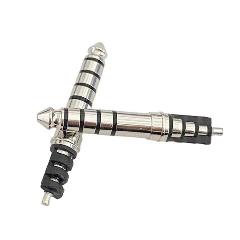 Nickel Plated Plug Headphone Plug 4.4mm 5 Pole 33L Male Audio Connector