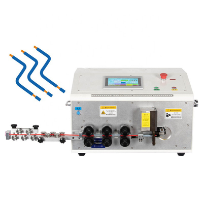 CX-08D Automatic Wire Cable Cut Strip Mesin Bending Hingga 5m
