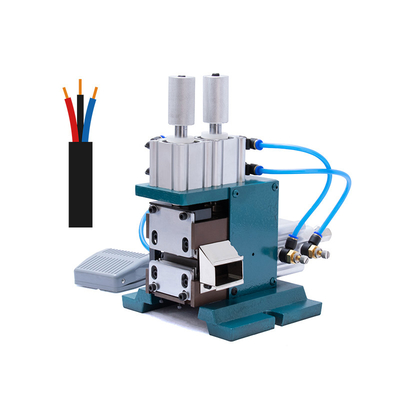 3F / 3FN / 4F / 4FN Mesin Pengupasan Kawat Otomatis Pneumatic Peeling Multi Core