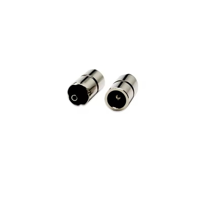 Nickel Plated Wanita DC Konektor 5.5x2.1mm DC Power Jack