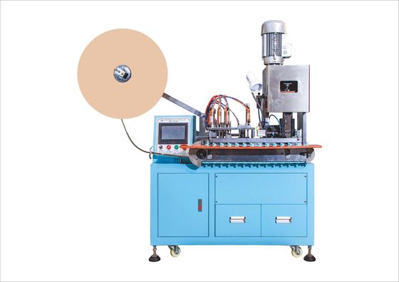2 Paralel Blade Pin Plug Mesin Pembuat Kabel Listrik Untuk Terminal Crimping