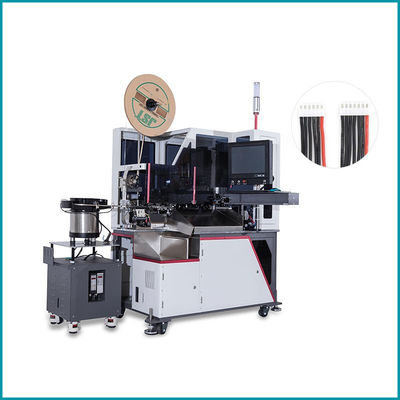 Wire Twisting Tinning Terminal Perumahan Konektor Memasukkan Mesin