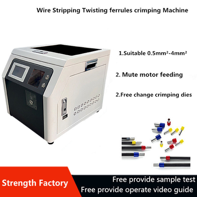 Mesin Crimping Terminal Ferrule Bisu Otomatis 400W
